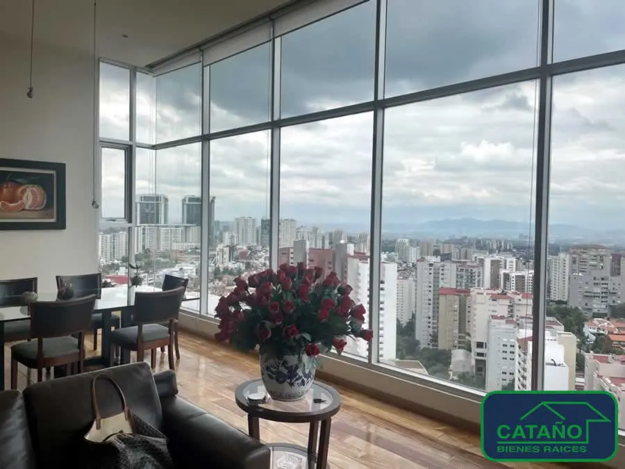 Buen departamento con una vista realmente espectacular en Huixquilucan